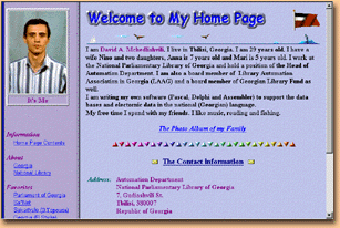 My First Home Page